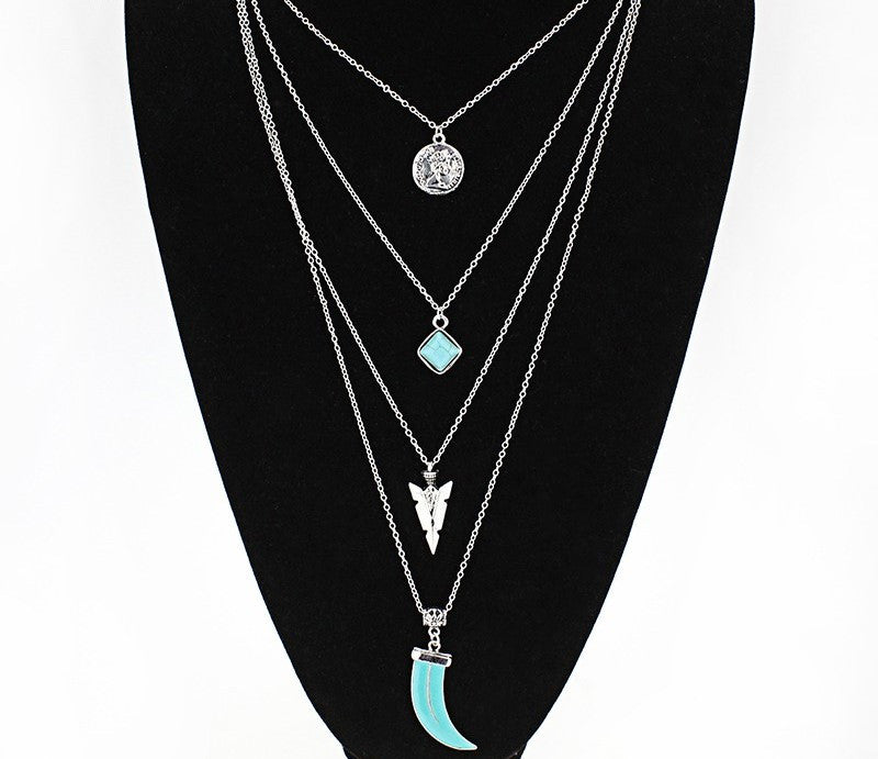 Multi-Layer Boho Necklace