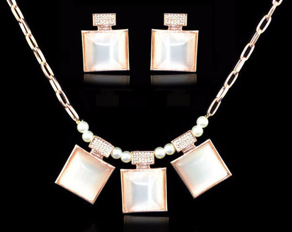 Square Opal Set