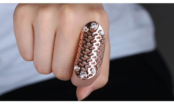 K Wide Band Ring