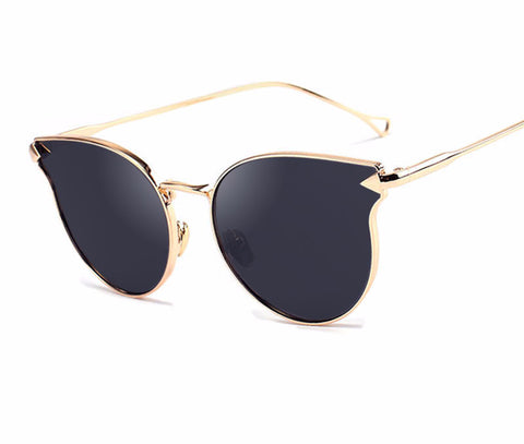 Cat Eye Mirror Sunglasses