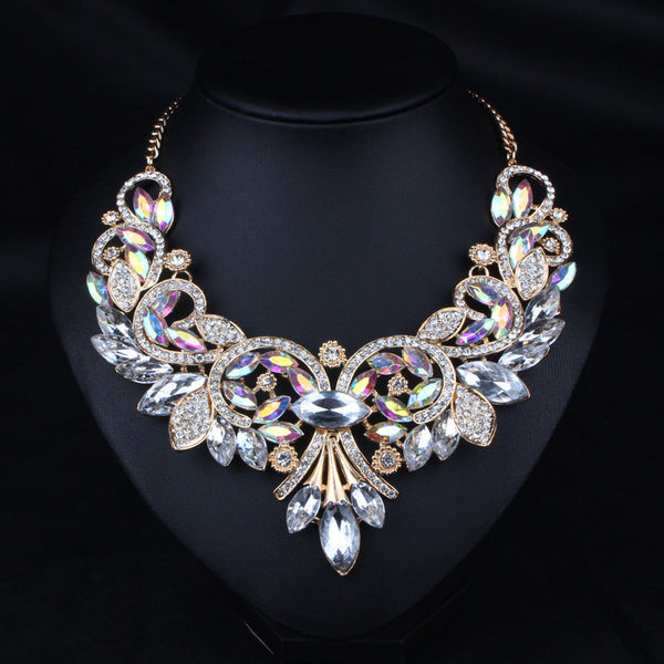 Illumination  Statement Necklace-M