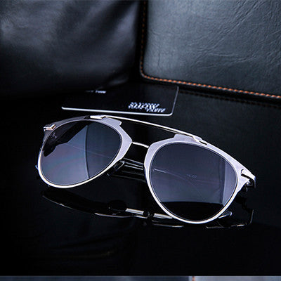 Fan Flare Mirrored Sunglasses -