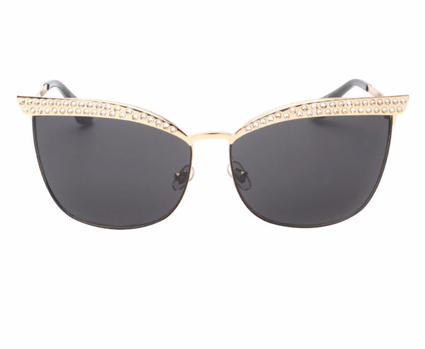 CZ Cat Eye Sunglasses