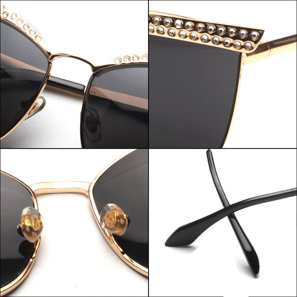 CZ Cat Eye Sunglasses