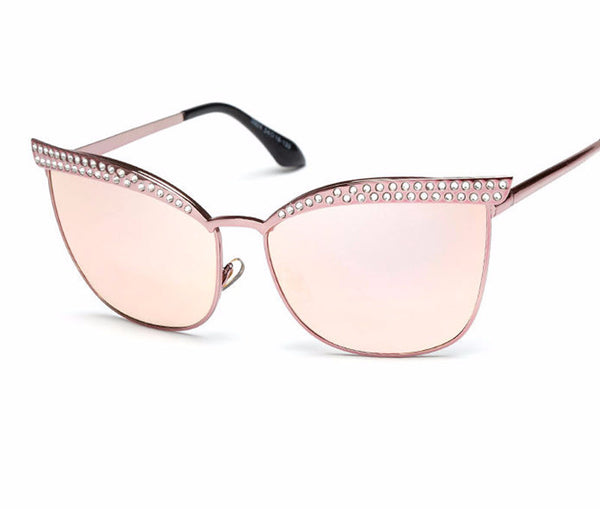 CZ Cat Eye Sunglasses