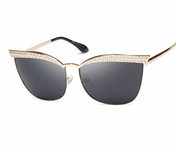 CZ Cat Eye Sunglasses