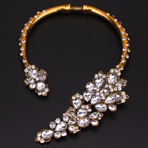 S Cherry Blossom Wrap Necklace