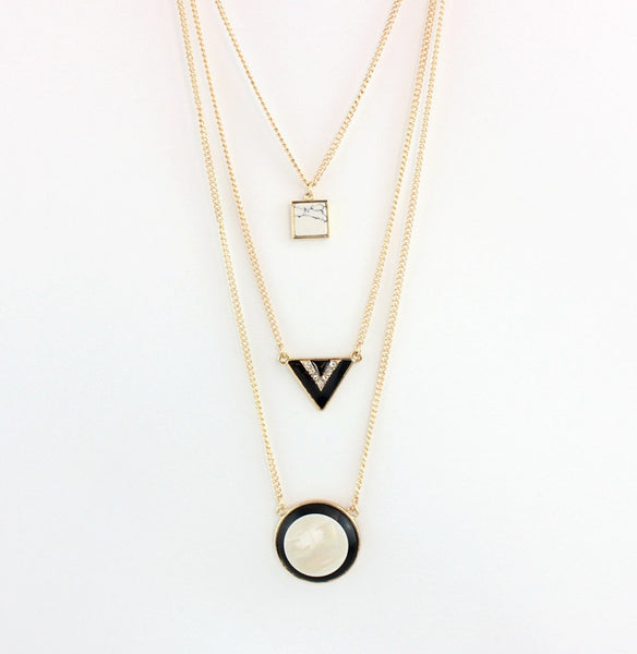 Tri-Drop Necklaces