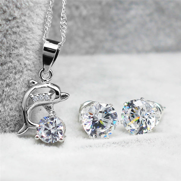 G CZ Dolphin Set