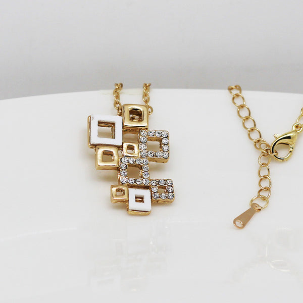 G Checkered Jewelry Set