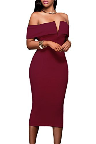 Nova V-Cut  Bodycon Dress
