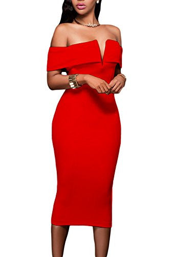 Nova V-Cut  Bodycon Dress