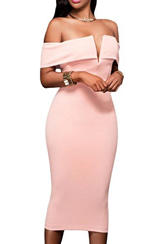 Nova V-Cut  Bodycon Dress