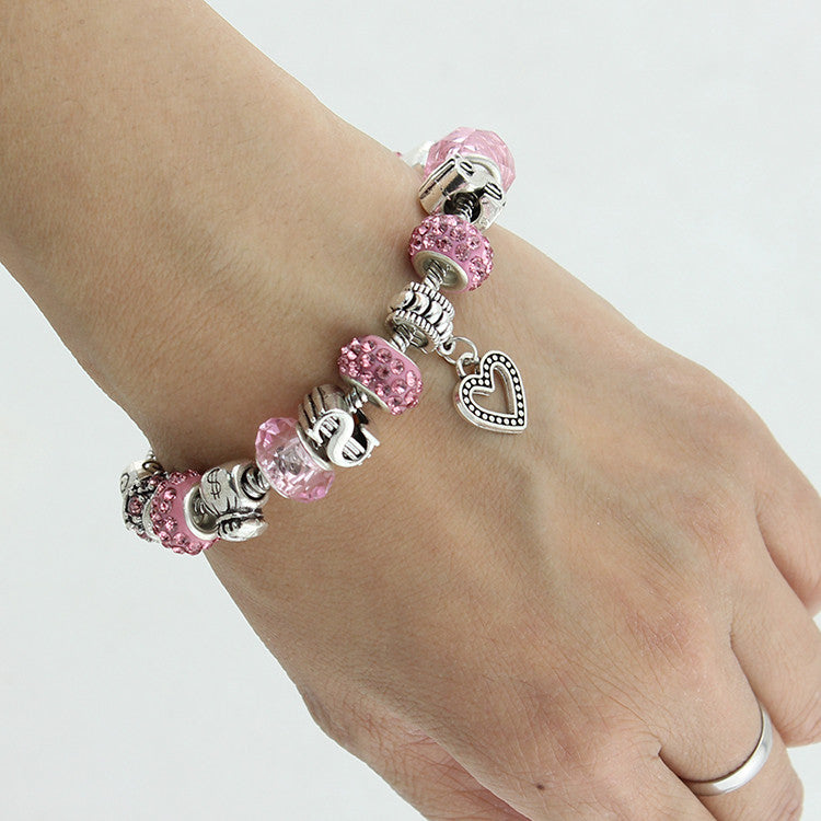 Dollar Sign Charm Bracelet - 21cm