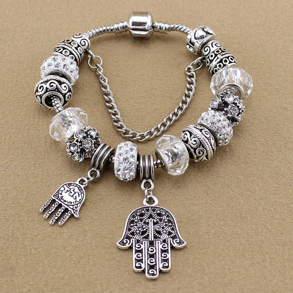 Hamsa Charm Bracelet