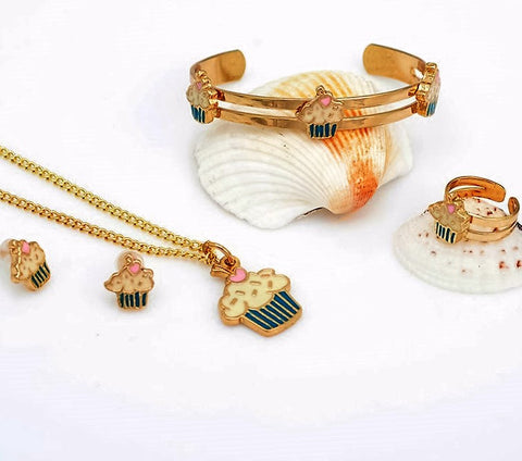 Baby Femmi-Cupcake Jewelry Set