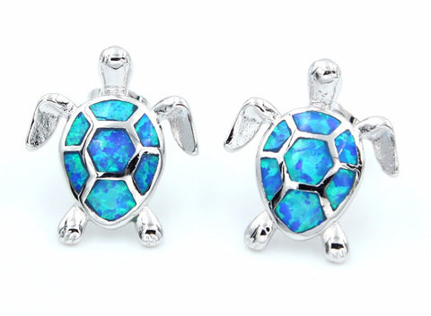 Opal Sea Turtle Studs- 20% OFF