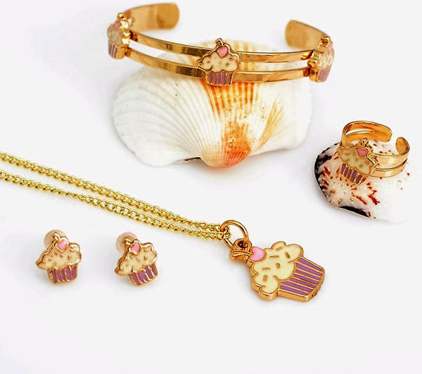 Baby Femmi-Cupcake Jewelry Set