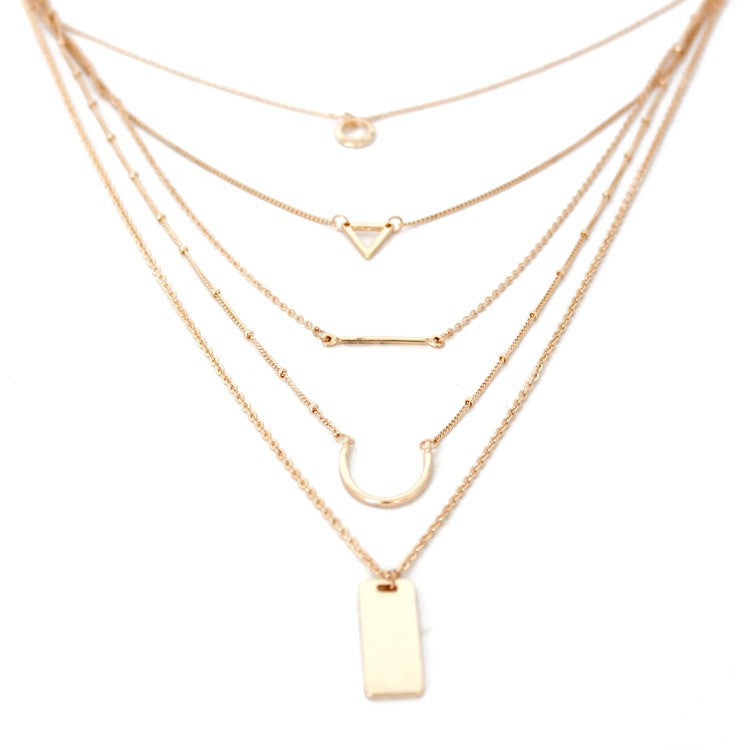 Geo Layer Necklace
