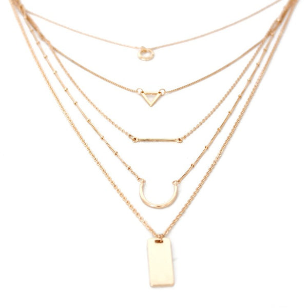 Geo Layer Necklace