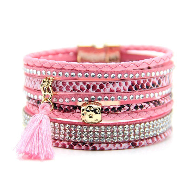 Euro Tassel Layer Bracelet