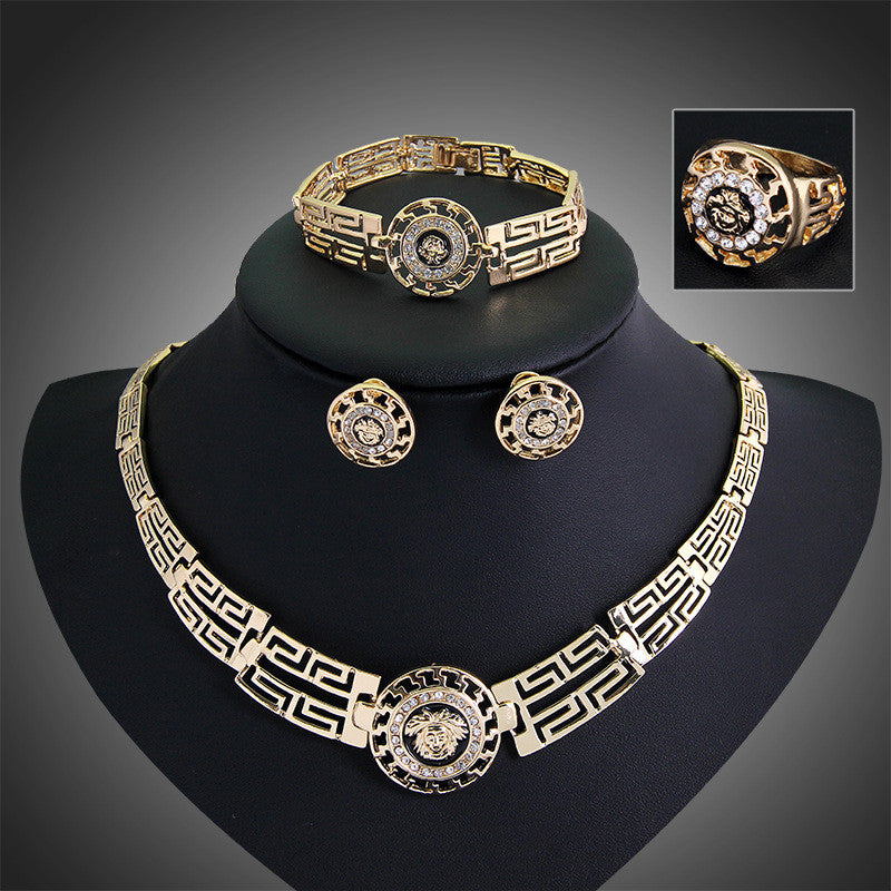 M Aztec Lion Jewelry Set- Marked Down 50%