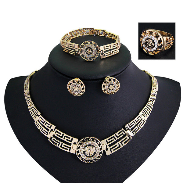 M Aztec Lion Jewelry Set- Marked Down 50%