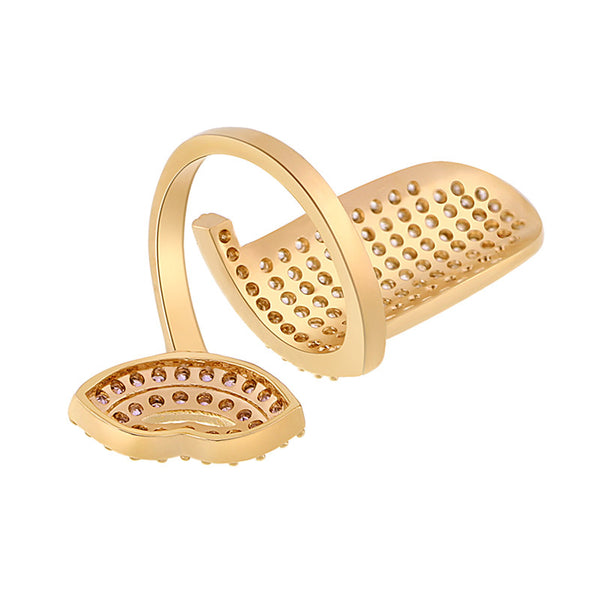 K Lipstick Ring