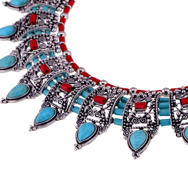 Indian Bow Tie Statement Necklace