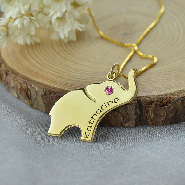 Elephant Birth Pendant