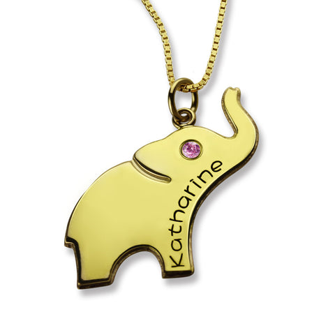 Elephant Birth Pendant