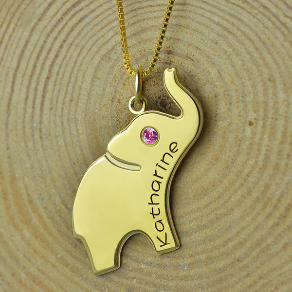 Elephant Birth Pendant
