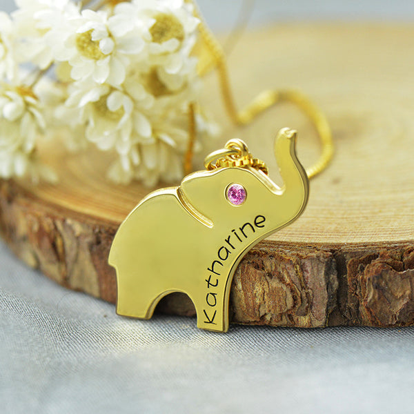 Elephant Birth Pendant