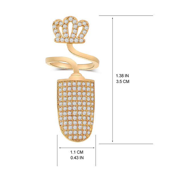 K Crown Ring