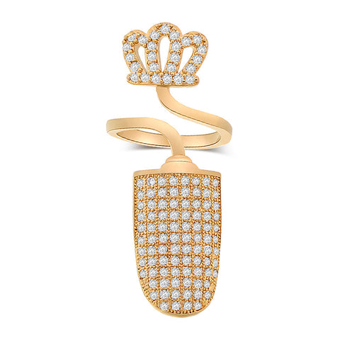 K Crown Ring