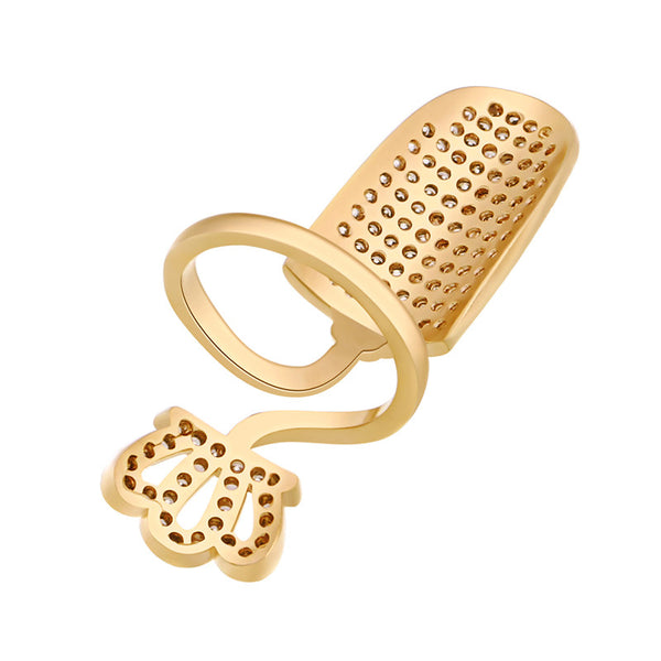 K Crown Ring