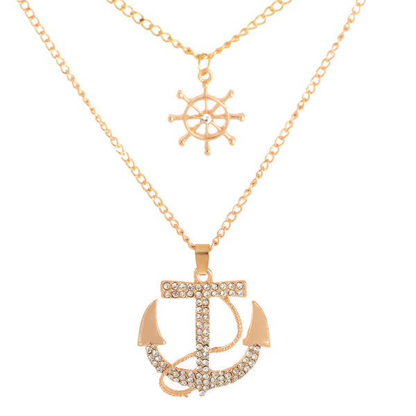 Anchor Pendant Necklace