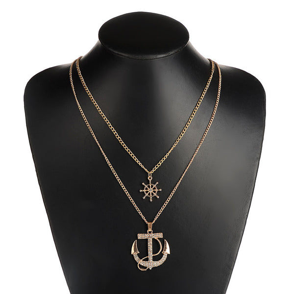 Anchor Pendant Necklace