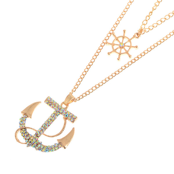 Anchor Pendant Necklace