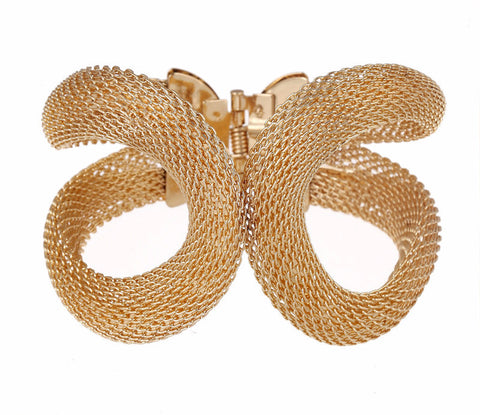 Chunky Braided Cuff Bracelet