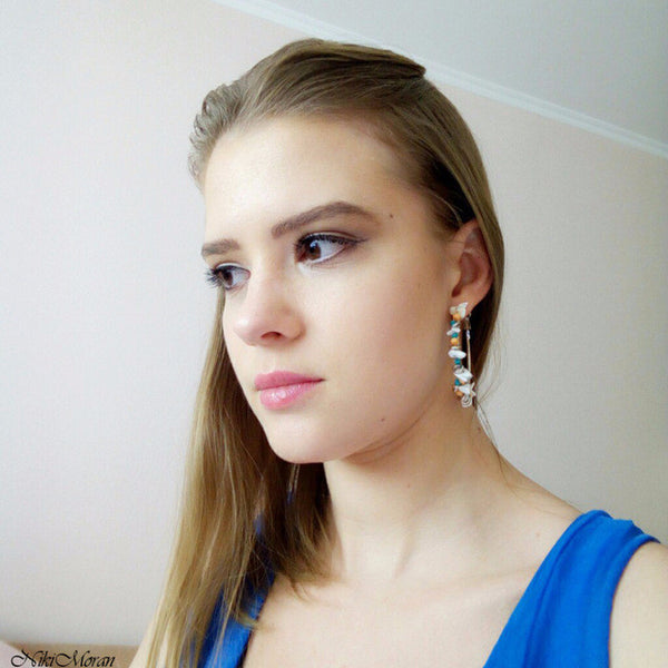 Boho Hoop Earrings