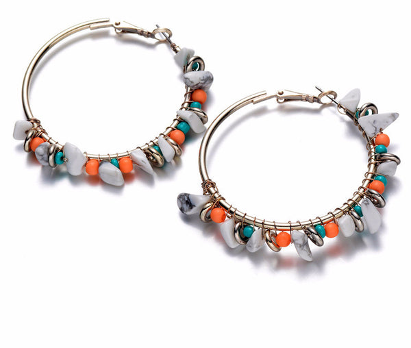 Boho Hoop Earrings