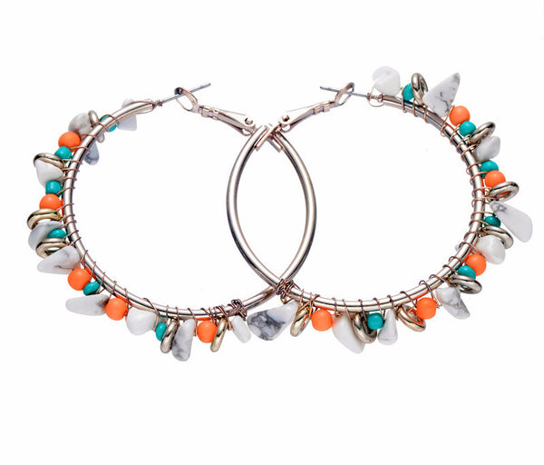 Boho Hoop Earrings