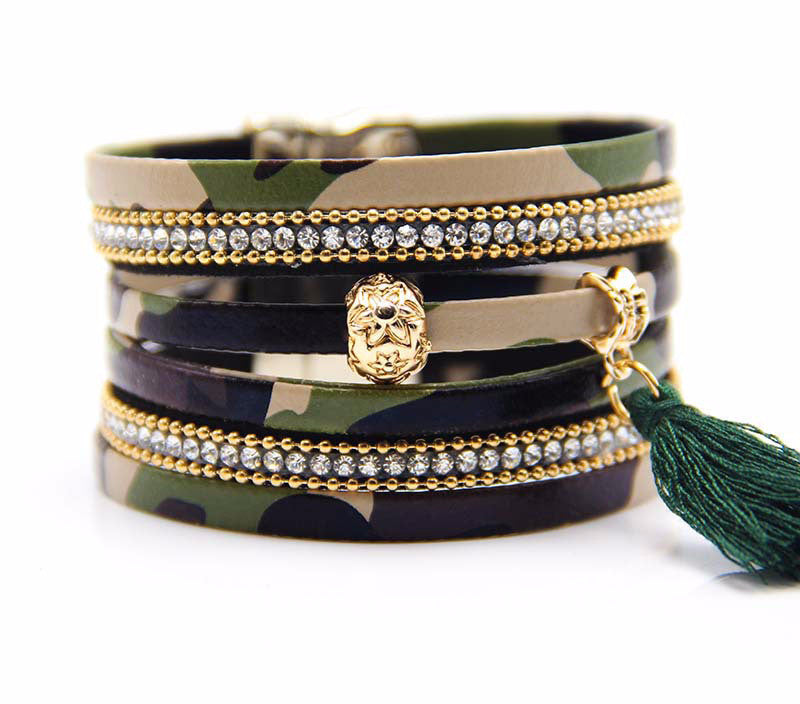 CAMOUFLAGE bracelet for HIILOS interchangeable clasp – KETIKOPARIS