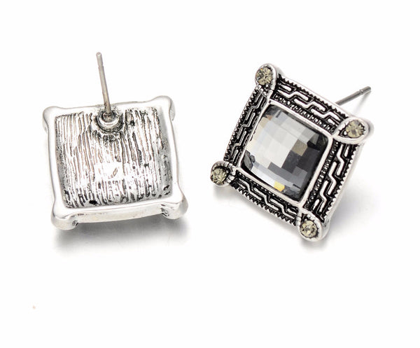 Retro Antique Crystal Studs