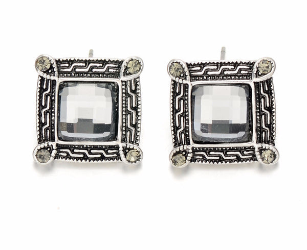 Retro Antique Crystal Studs