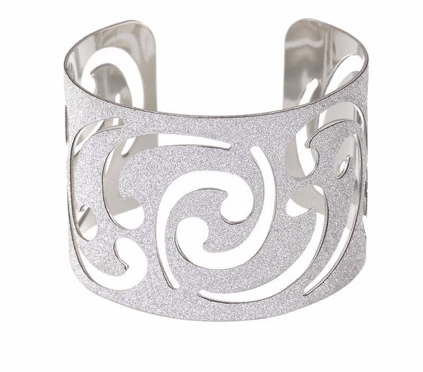 Hollow Wide Cuff Bracelets