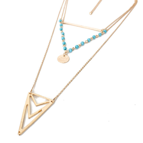 Aztec Layer Pendant