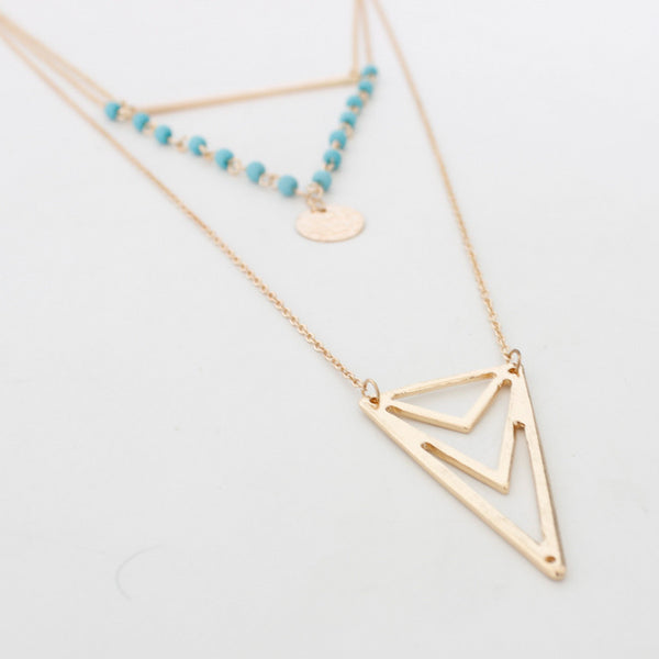 Aztec Layer Pendant