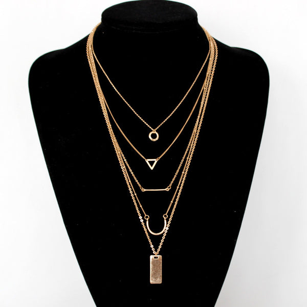 Geo Layer Necklace